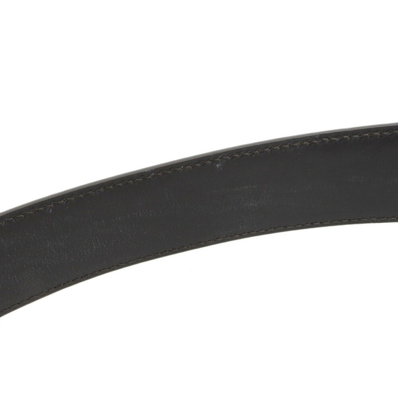 Gucci GUCCI Shima Interlocking G Buckle Waist Belt Brown Beige Men's 114876 1... - Picture 5 of 8